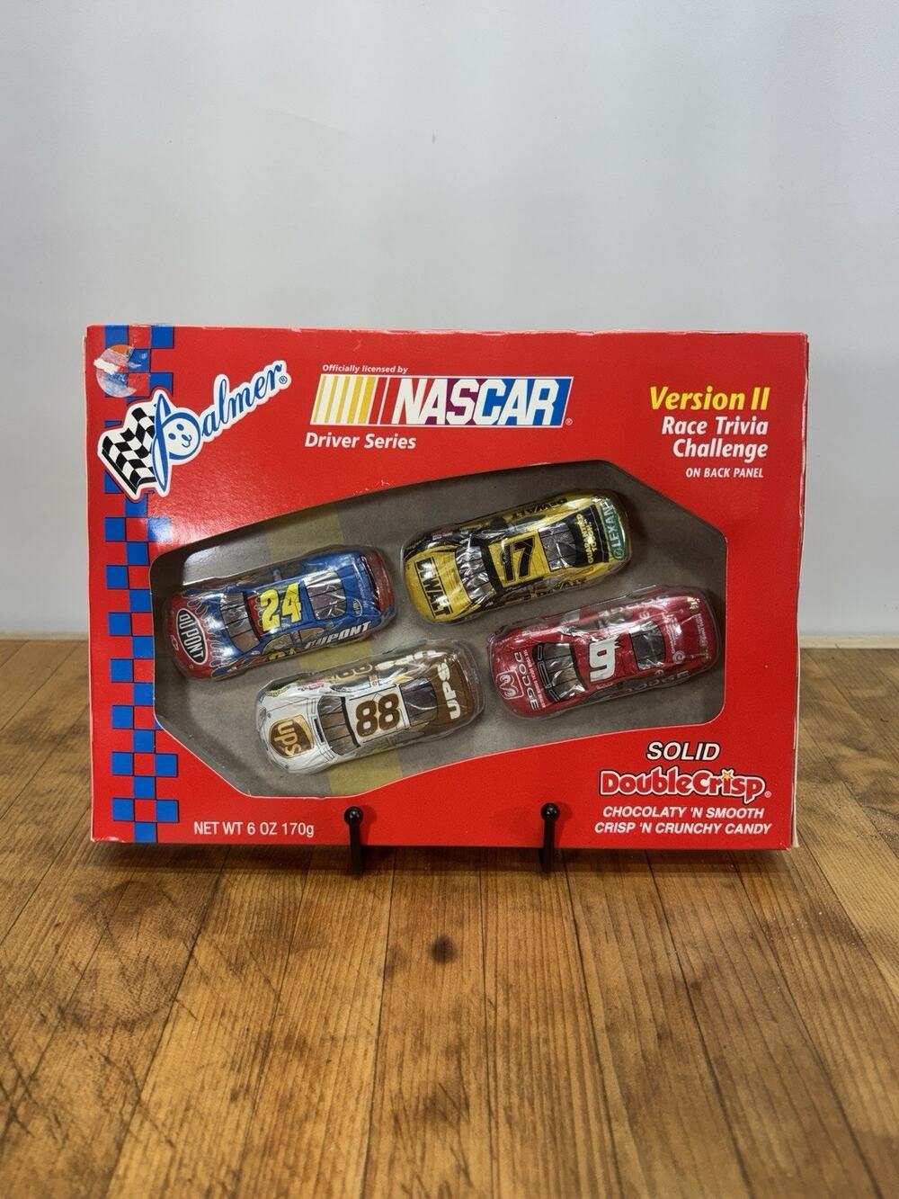 Vintage 2003 Palmer NASCAR Race Trivia Challenge II Chocolate Cars Sealed Box